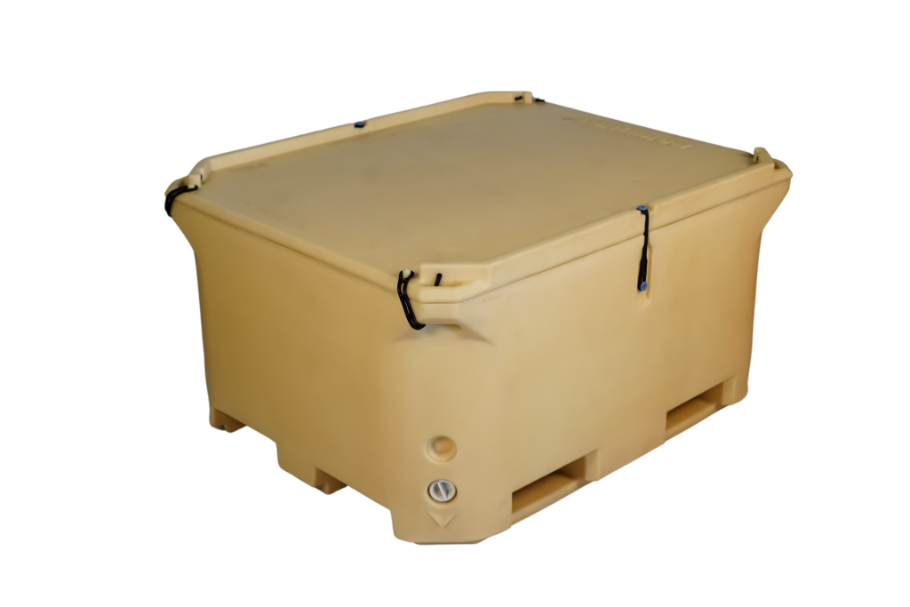 800L Insulated Container for Bulk Seafood Cold Chain